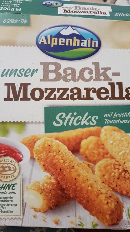 Back-Mozzarella Sticks, in knuspriger Panade von 000a946 | Hochgeladen von: 000a946