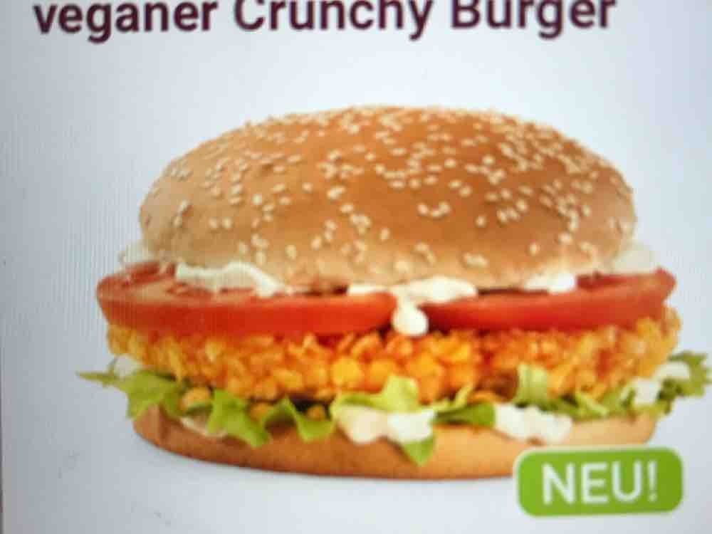 Veganer Crunchy Burger von jessicahuppertz403 | Hochgeladen von: jessicahuppertz403