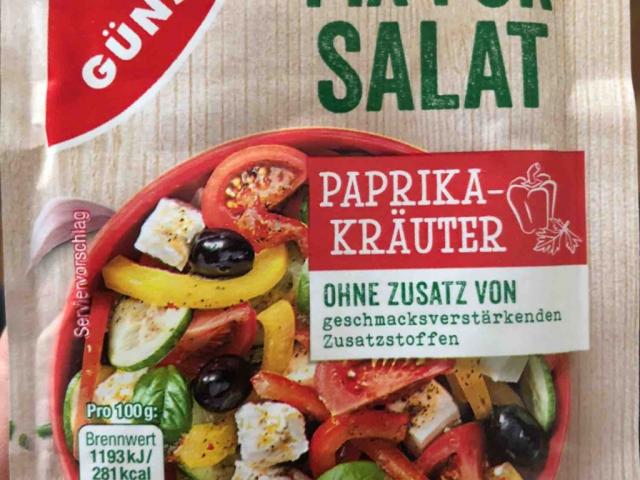 Fix für Salat - Paprikakräuter von lilasternchen | Hochgeladen von: lilasternchen