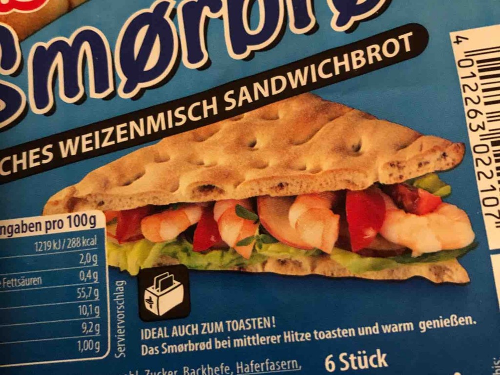 Weizenmisch-Sandwichbrot, Smørbrød von petrafaust75 | Hochgeladen von: petrafaust75