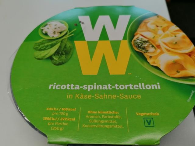 Ricotta Spinat Tortelloni in Käse-Sahne-Sauce | Hochgeladen von: andresurft