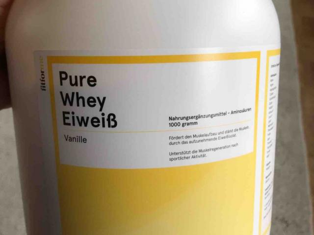 Pure Whey Eiweiß (Vanille) von mickeywiese | Hochgeladen von: mickeywiese