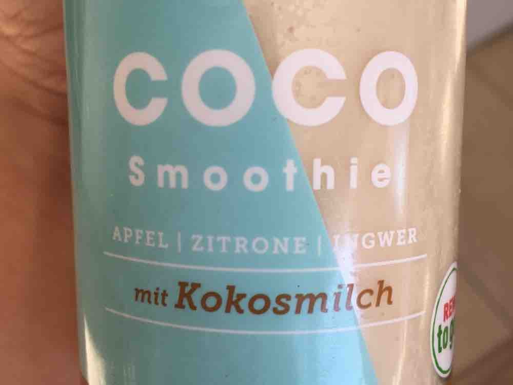 Coco Smoothie, Apfel Zitrone Ingwer mit Kokosmilch von cici | Hochgeladen von: cici