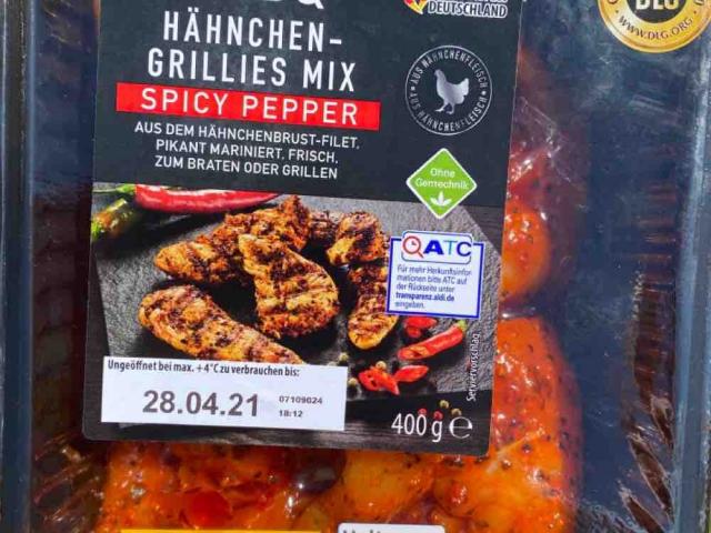 BBQ Hähnchen-Grillies spicy pepper von Haariberi | Hochgeladen von: Haariberi