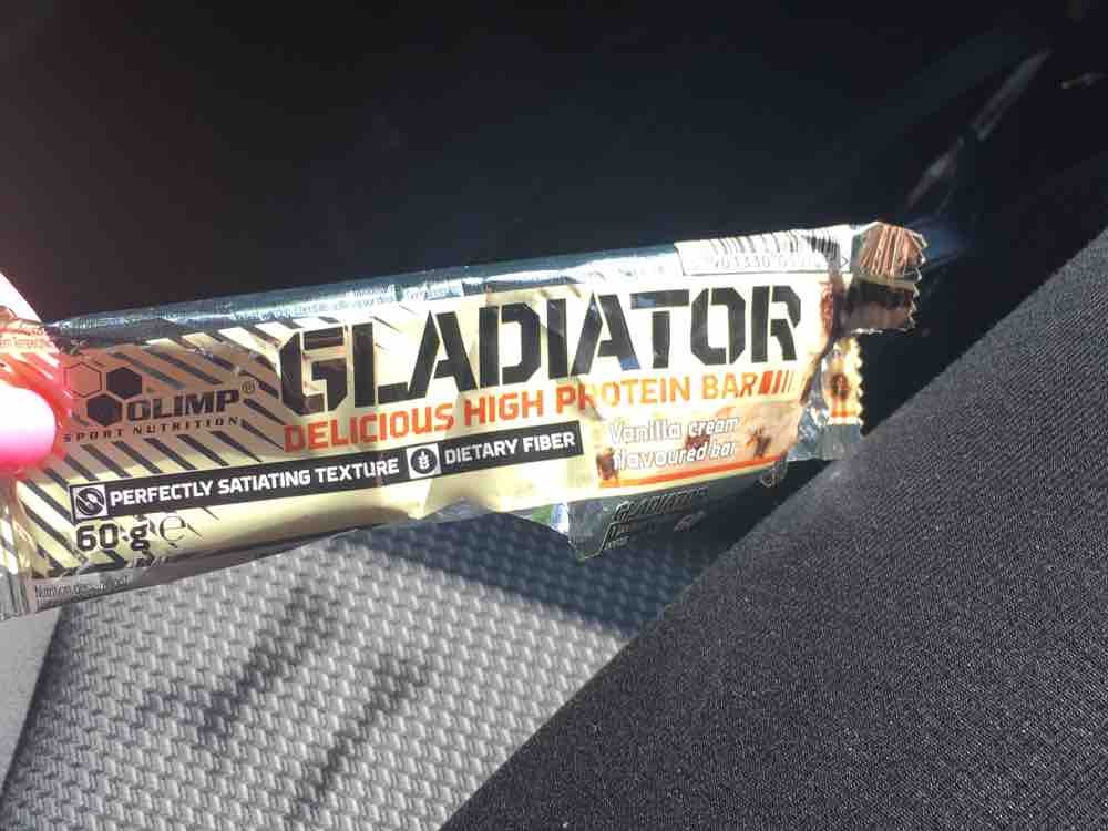 Gladiator Protein Bar Vanilla Cream von SteffiPositiv | Hochgeladen von: SteffiPositiv