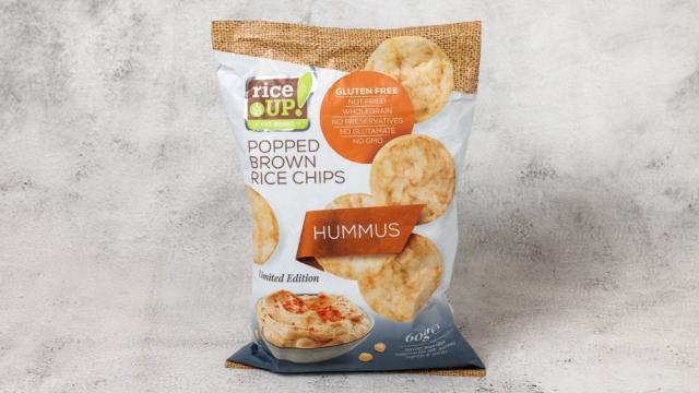 Popped Brown Rice Chips Hummus von Anni-Banani | Hochgeladen von: Anni-Banani