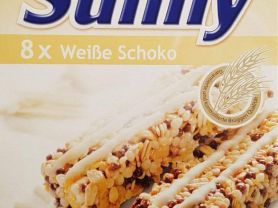 Sunny Müsliriegel ohne Zuckerzusatz, Weiße Schokolade | Hochgeladen von: altekraehe007
