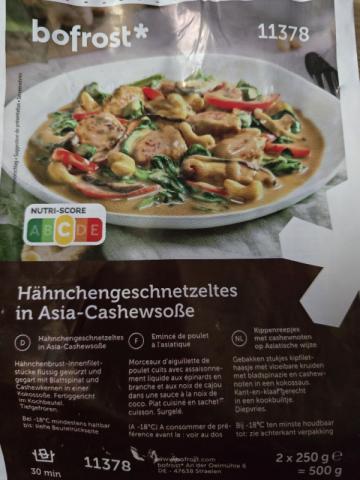 Hänchengeschnetzeltes in Asia -  Cashewsoße von Stoffel78 | Hochgeladen von: Stoffel78