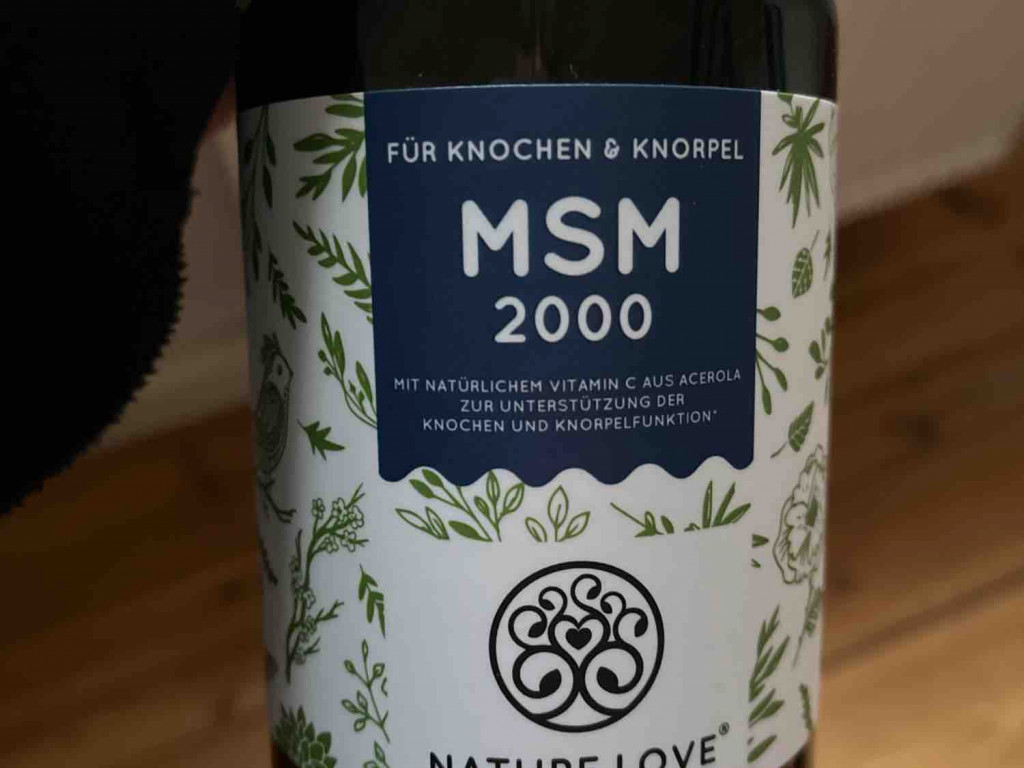 MSM 2000, mit natürlichem Vitamin C aus Acerola von MichaelHarba | Hochgeladen von: MichaelHarbarth