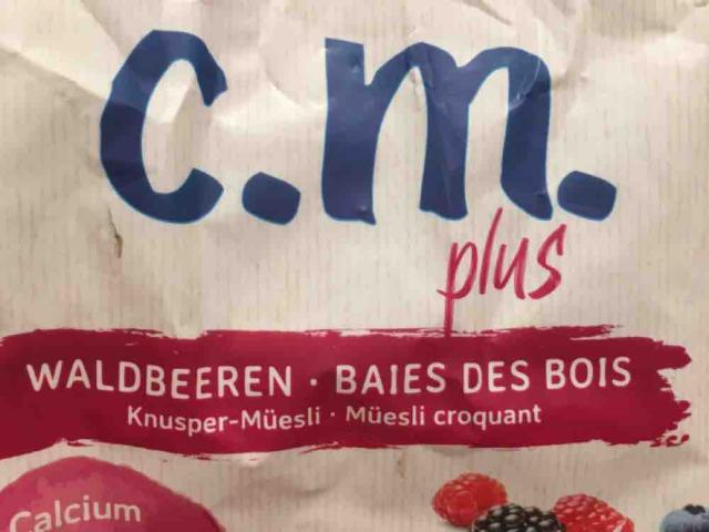 c.m Plus Waldbeeren Knusper-Müesli von chipmonk | Hochgeladen von: chipmonk