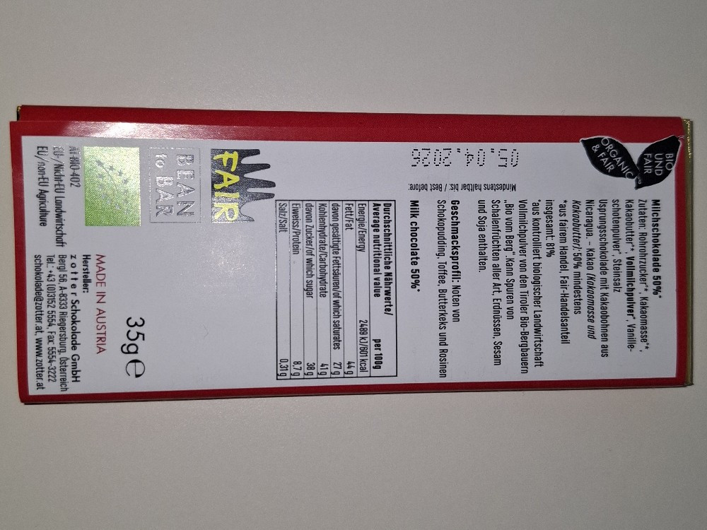 Milchschokolade 50% von MarioKap | Hochgeladen von: MarioKap Milchschokolade 50% von MarioKap | Hochgeladen von: MarioKap