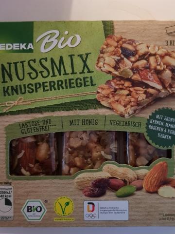 EDEKA Bio Nussmix Knusperriegel | Hochgeladen von: Jens Harras