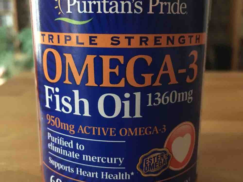 Omega-3 Fish Oil 1360mg, 6 capsules/day = 12g von lieschen220829 | Hochgeladen von: lieschen2208298