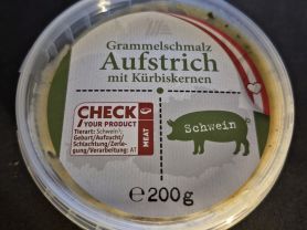 Grammelschmalz Aufstrich, mit Kürbiskernen  | Hochgeladen von: Kautzinger