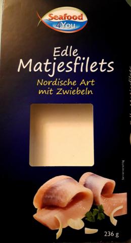 Edle Matjesfilets, Nordische Art mit Zwiebeln , Würzig, fischig | Hochgeladen von: Amuljar