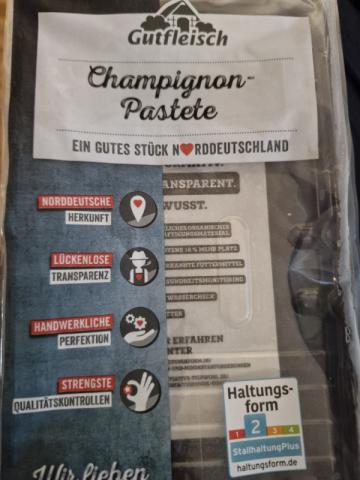 Gutfleisch Champignonpastete von Dreiradlerin Ingnes | Hochgeladen von: Dreiradlerin Ingnes