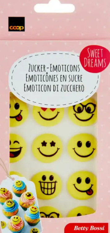 Zuckerdekor Zucker-Emoticons, Sweet Dreams von Ellie28 | Hochgeladen von: Ellie28