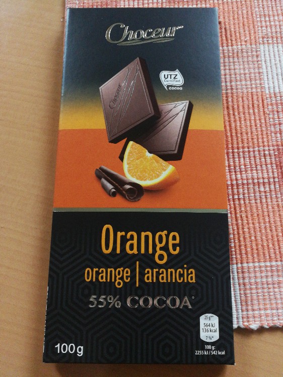 Orange Schokolade, 55% cocoa von kathisimma | Hochgeladen von: kathisimma