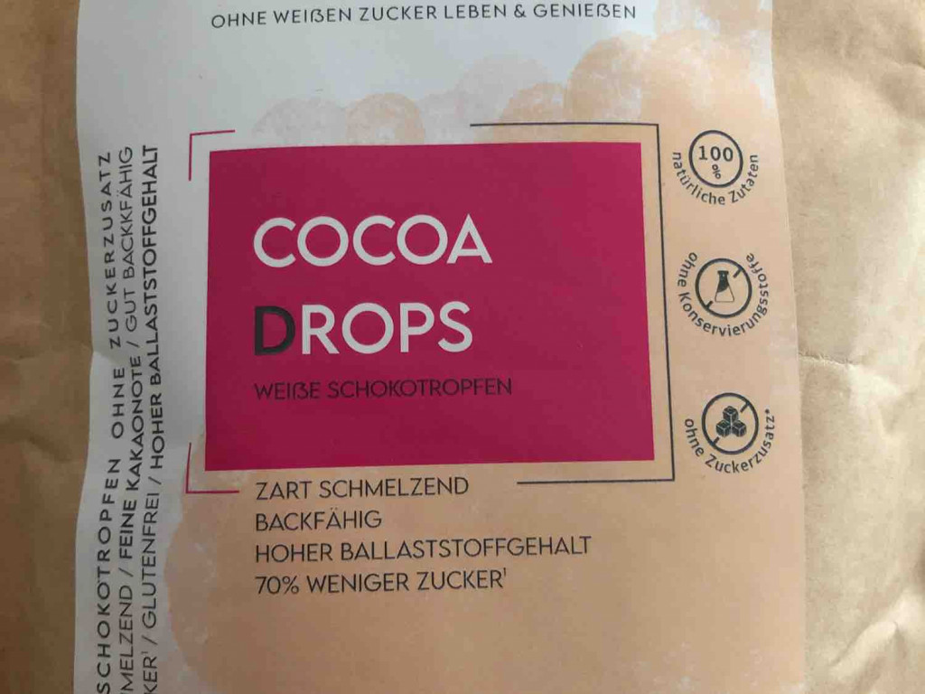 Cocoa Drops (weiße Schokotropfen) von pinkbow | Hochgeladen von: pinkbow