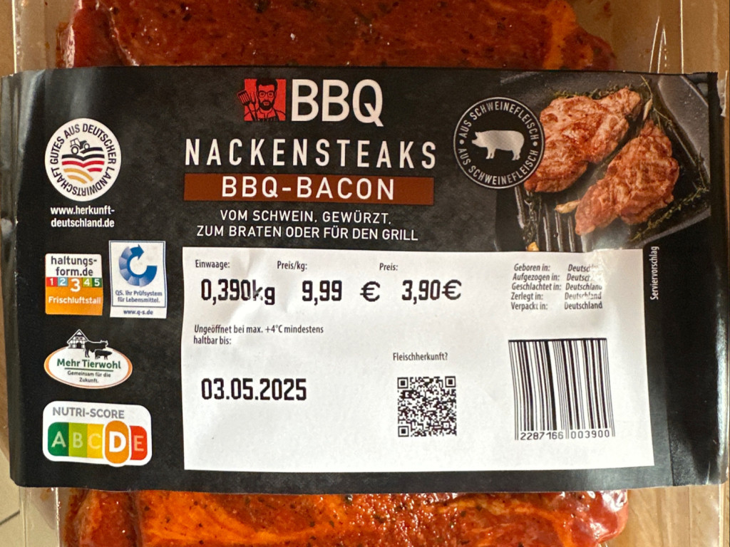 BBQ Nackensteaks BBQ-Bacon von Niklas0507 | Hochgeladen von: Niklas0507 BBQ Nackensteaks BBQ-Bacon von Niklas0507 | Hochgeladen von: Niklas0507