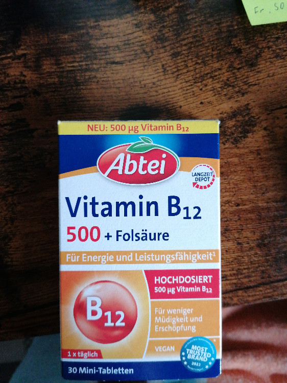 Vitamin B12 500, +Folsäure von PhantomDi | Hochgeladen von: PhantomDi
