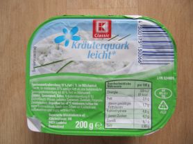 K Classic Krauterquark Leicht Kalorien Quark Fddb