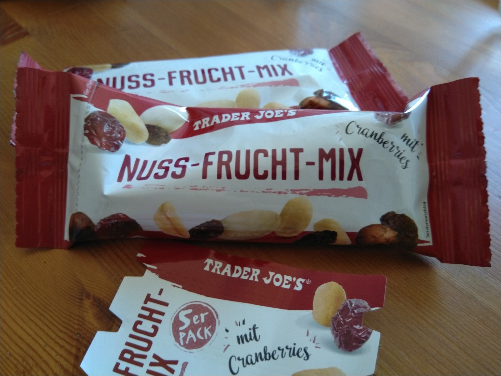 Trader Joe&amp;#39;s, Nuss-Frucht-Mix, mit Cranberries Kalorien - Neue Produkte ...