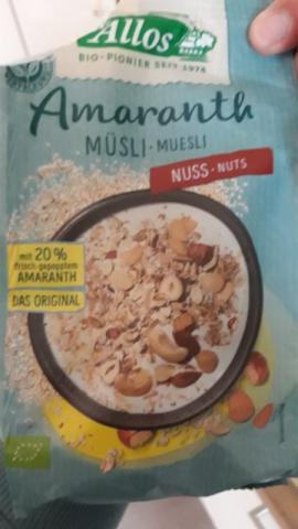 Amaranth Müsli, Nuss von Wastl91 | Hochgeladen von: Wastl91