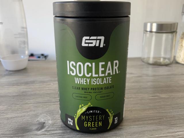 Isoclear Whey Isolate Mystery Green Flavour von leavlbt | Hochgeladen von: leavlbt