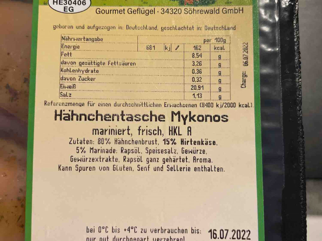 Hähnchentasche Mykonos von Db11 | Hochgeladen von: Db11