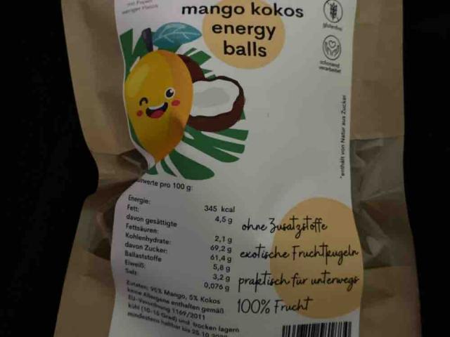 kultsnack Mango Kokos Energy Balls, kids Size von nadiner | Hochgeladen von: nadiner