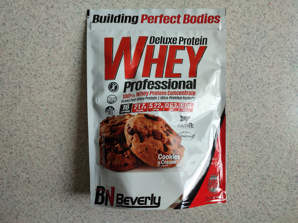 Whey Deluxe Protein, Cookies & Cream von Jarno S | Hochgeladen von: Jarno S