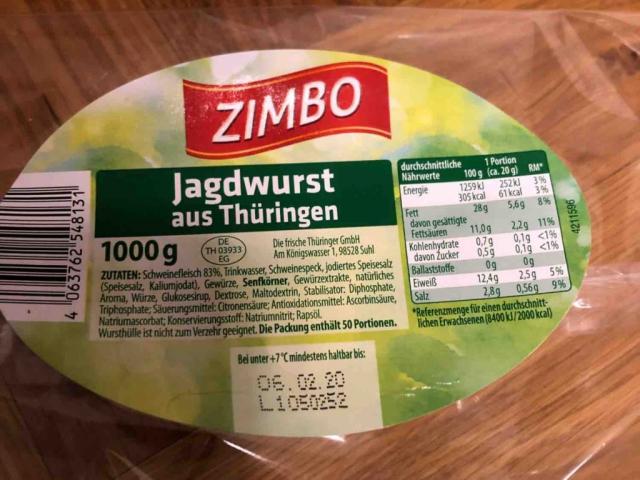 Jagdwurst aus Thüringen von 123Basti | Hochgeladen von: 123Basti