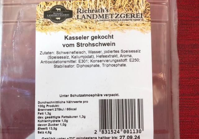 Kasseler gekocht vom Strohschwein | Hochgeladen von: Freyja666