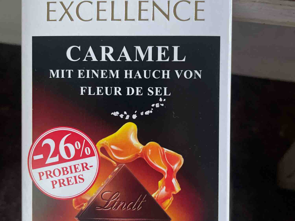 Lindt Excellence, Caramel mit einem Hauch von Fleur de SEL von F | Hochgeladen von: Floli1973