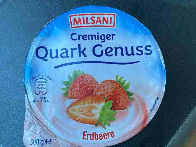 cremiger Quark Genuss Erdbeere von SabineAhlfeld | Hochgeladen von: SabineAhlfeld