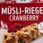 Müsli- Riegel Cranberry von danielahafner197521 | Hochgeladen von: danielahafner197521