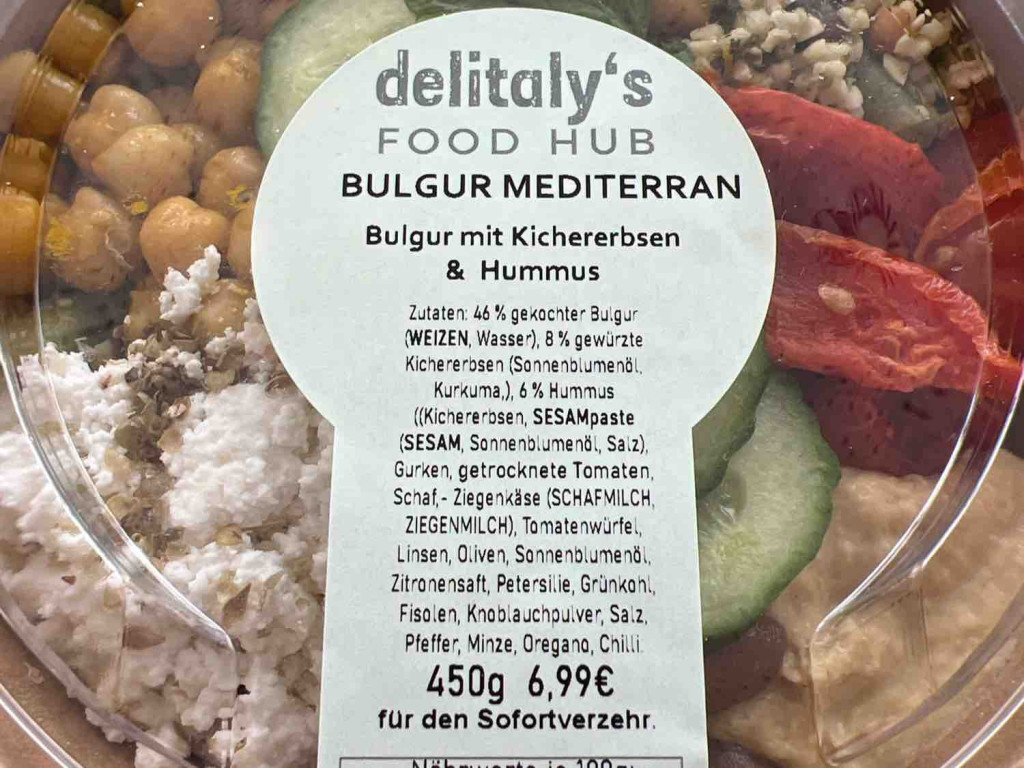 Bulgur Mediterran, (mit Kichererbsen und Hummus) von CSP | Hochgeladen von: CSP