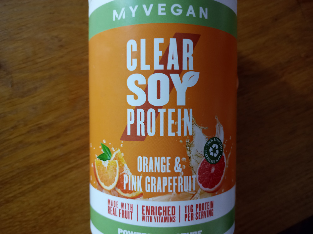 Clear Soy Protein, orange Grapefruit von Trexology | Hochgeladen von: Trexology