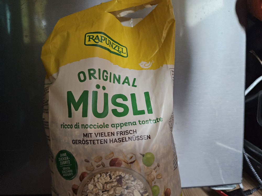 Rapunzel Original Müsli, vegan, mit viele geröstete Haselnüsse v | Hochgeladen von: super-nerd