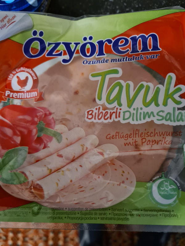 Biberli Tavuk Salam, Geflügelfleischwurst Paprika von snikk4z | Hochgeladen von: snikk4z