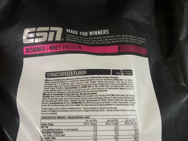 ESN Stracciatella Designer Whey von heimoreumann | Hochgeladen von: heimoreumann