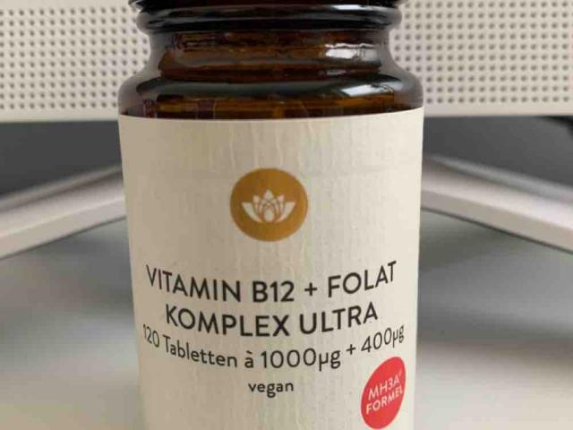 Vitamin B12 + Folat Komplex Ultra, 120 Tabletten à 1000?g + 400? | Hochgeladen von: samoa