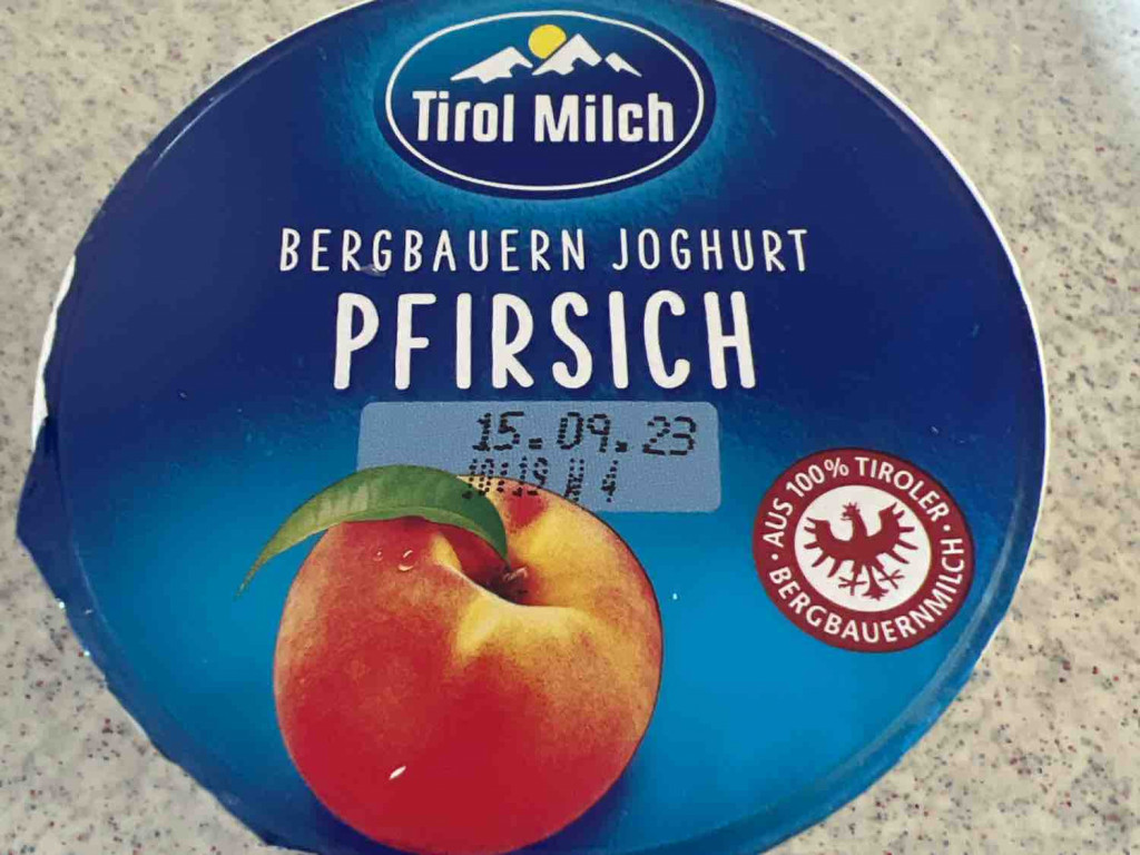 Bergbauern Joghurt Pfirsich, Milch 3,6 von matze727 | Hochgeladen von: matze727