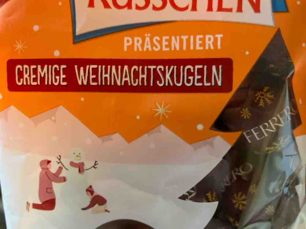 Ferrero Küsschen, Cremige Weihnachtskugeln Typ Marzipan von petw | Hochgeladen von: petwe84