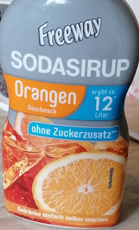 Soda Sirup orange ohne Zuckerzusatz von RotWolf | Hochgeladen von: RotWolf