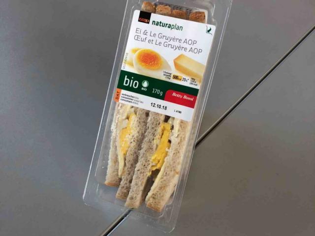 Bio Gruyère AOC-Ei Sandwich von volumen12 | Hochgeladen von: volumen12