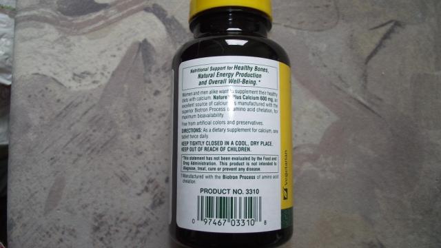 Kalzium 600 mg als Chelat Komplex, neutral | Hochgeladen von: siebi85