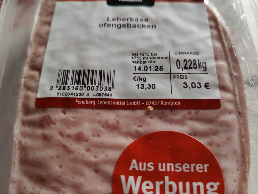 Leberkäse ofengebacken von arturrachner181 | Hochgeladen von: arturrachner181