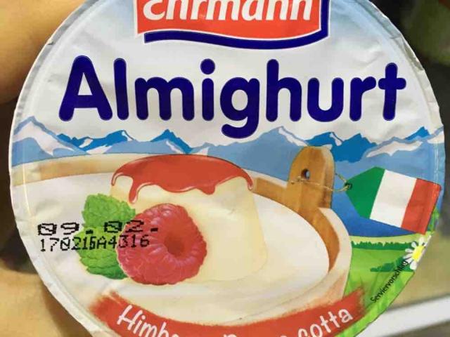 Almighurt , Himbeere Panna cotta  von alexandra.habermeier | Hochgeladen von: alexandra.habermeier